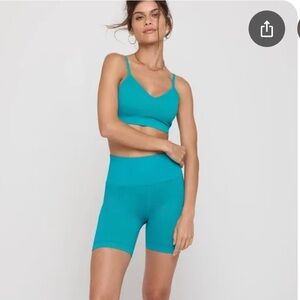Spiritual Gangster love sculpt seamless rib bike shorts